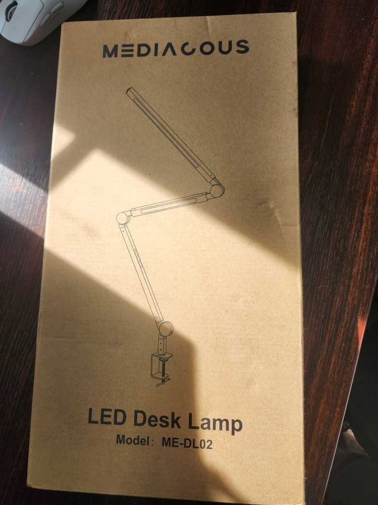 LED Dual Desk Lamp with clamp image indicator(5)