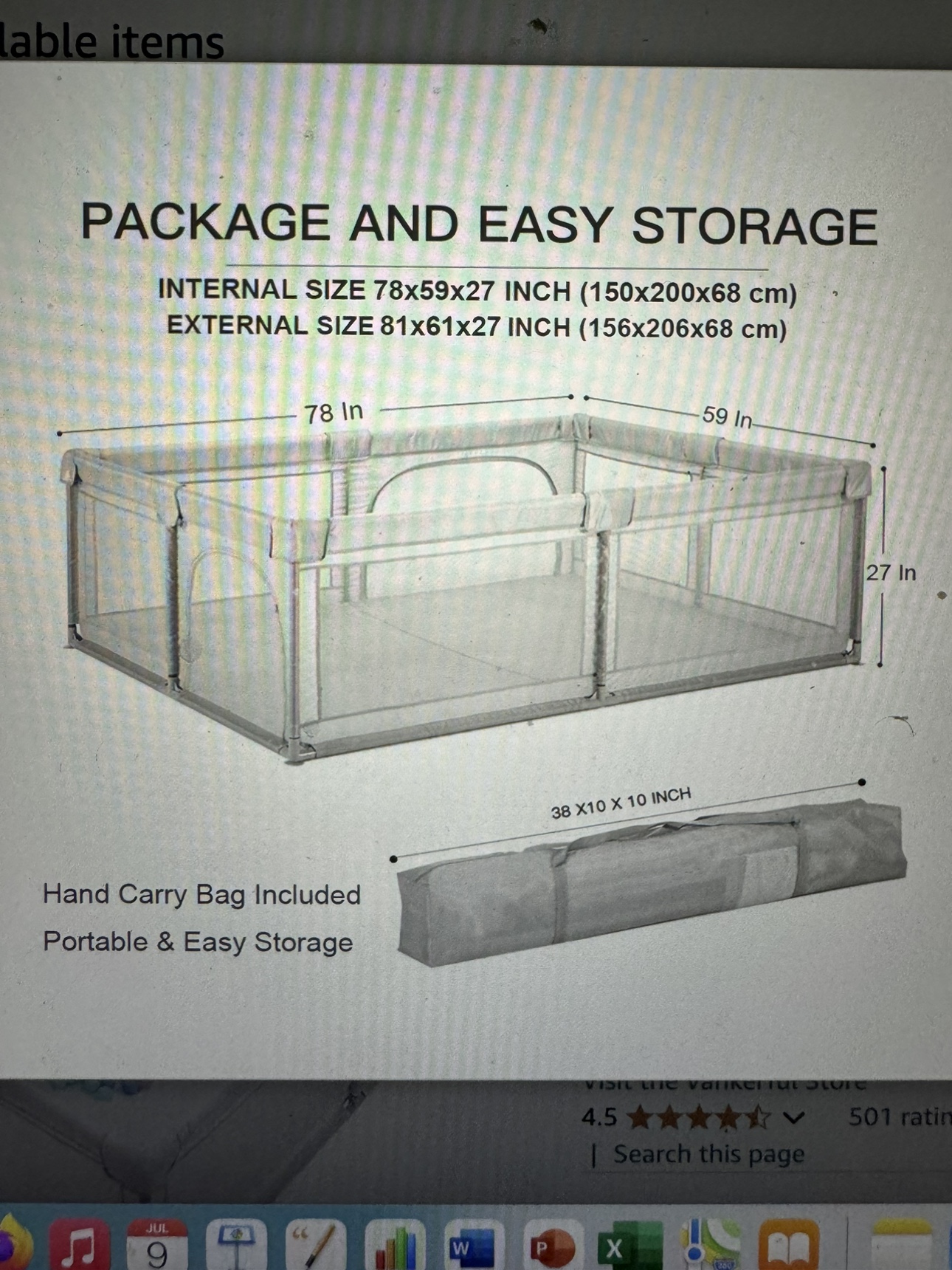 Large baby play pen - photo 2