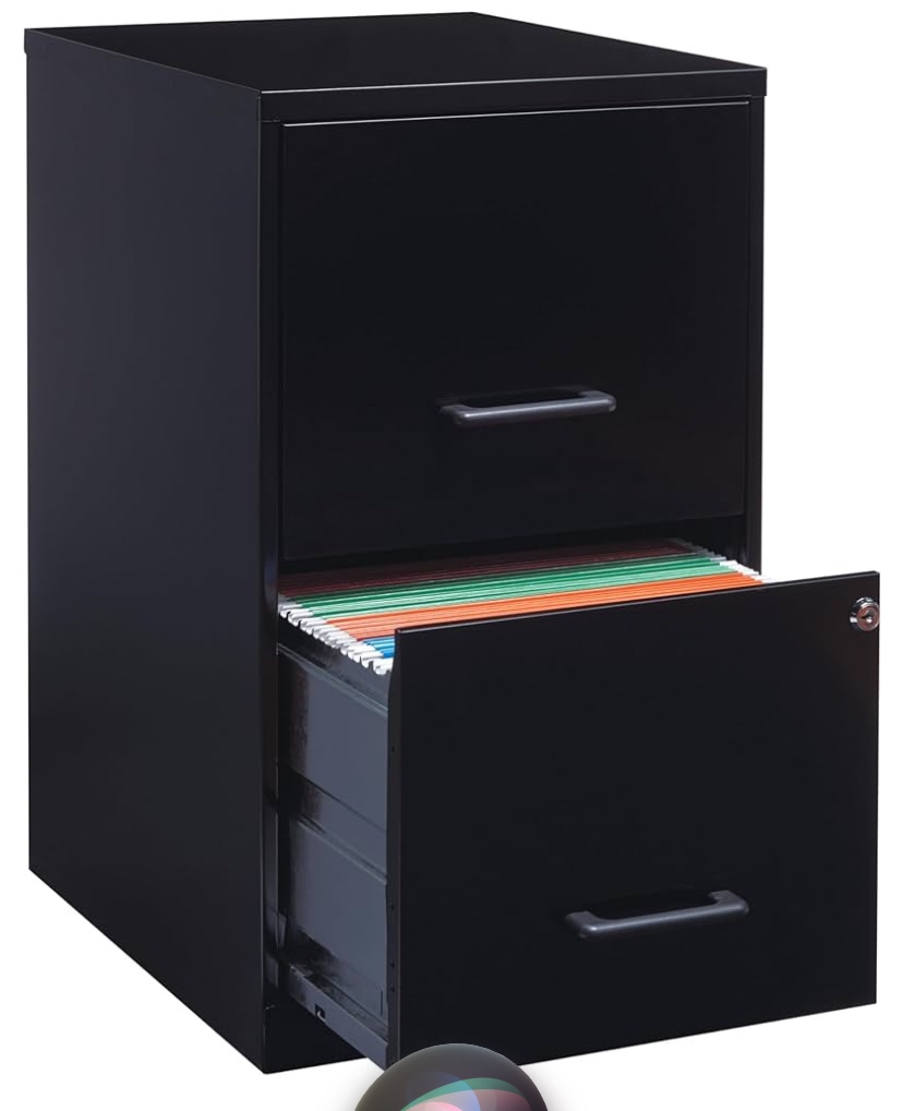 2 drawer filing cabinet