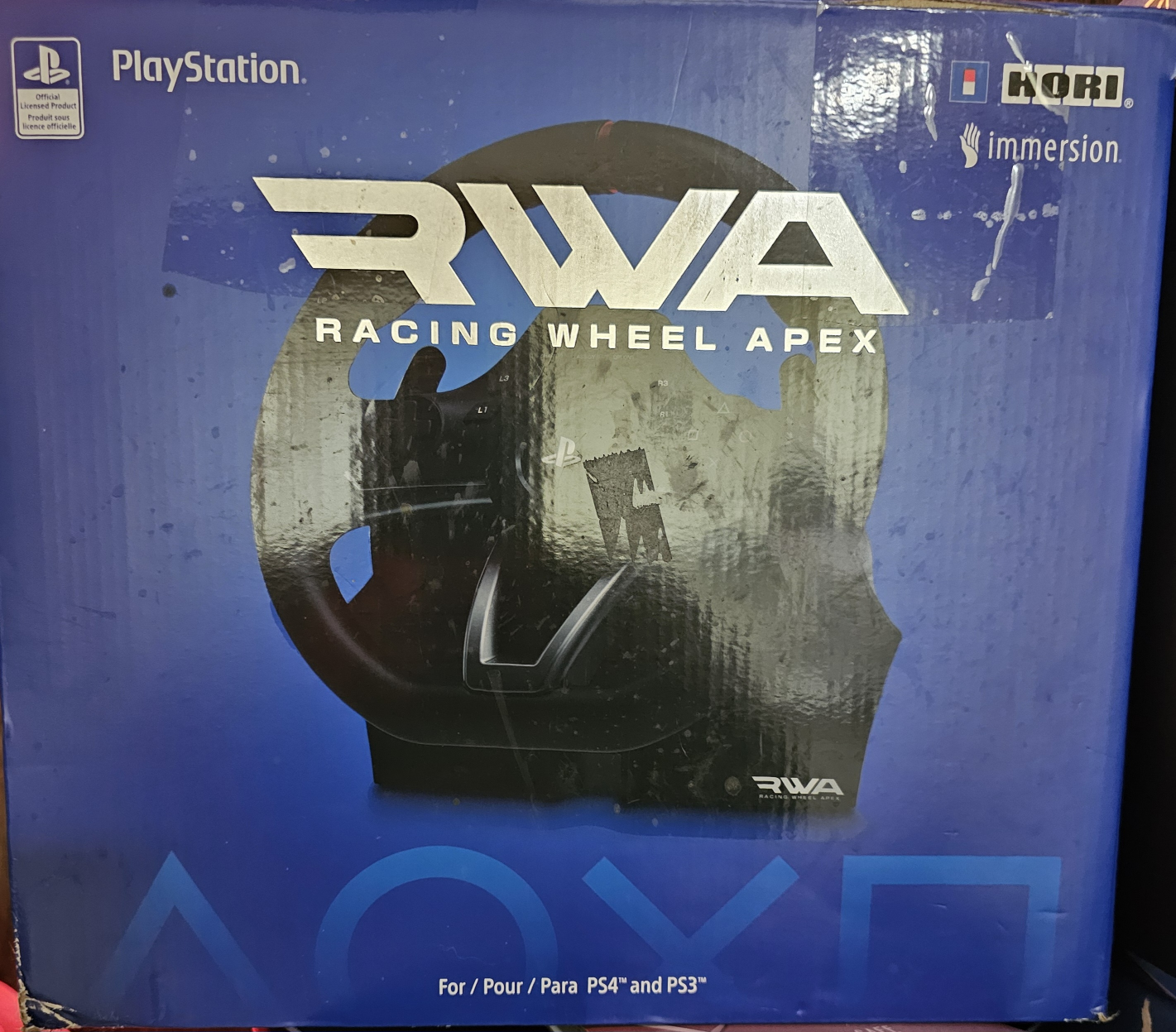 LNIB Playstation 4 Bundle With BNIB Racing Wheel image indicator(6)