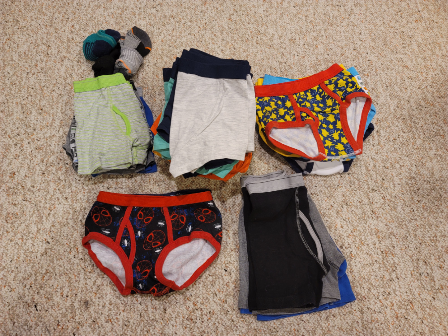 Boys underwear and socks (size 4-8)