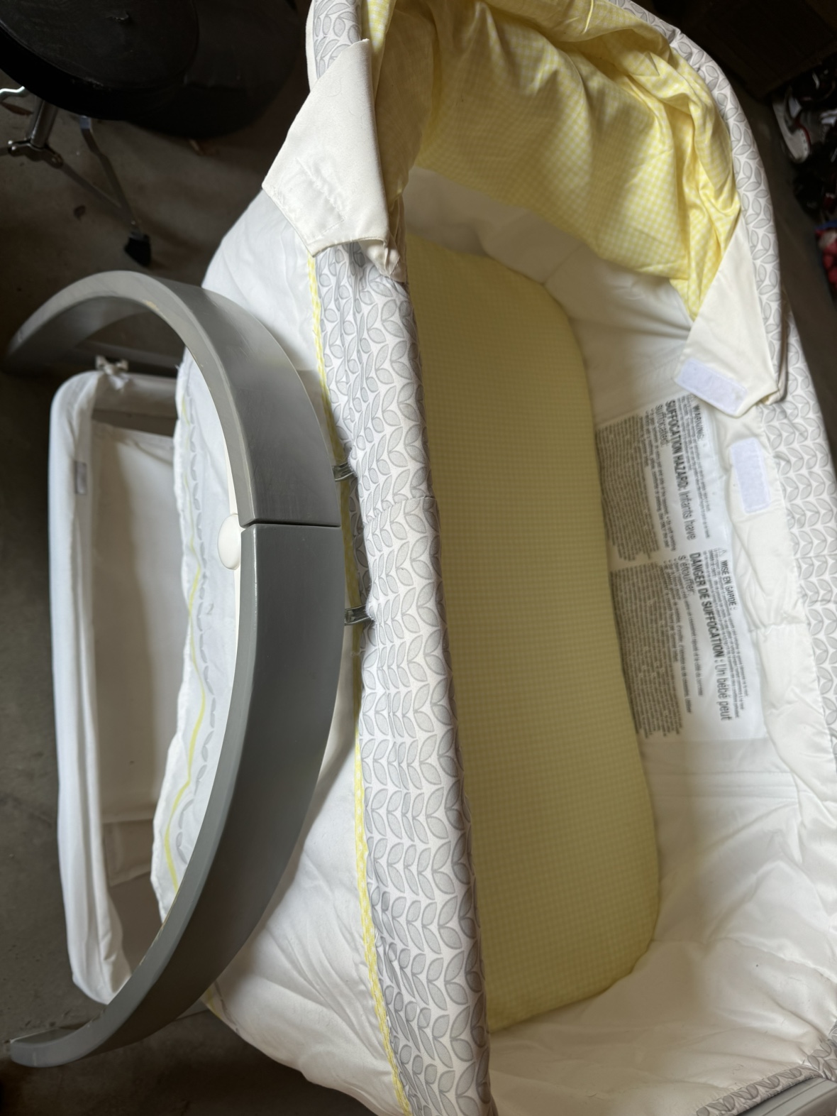 Baby Bassinet with lullaby’s and and rocking motion