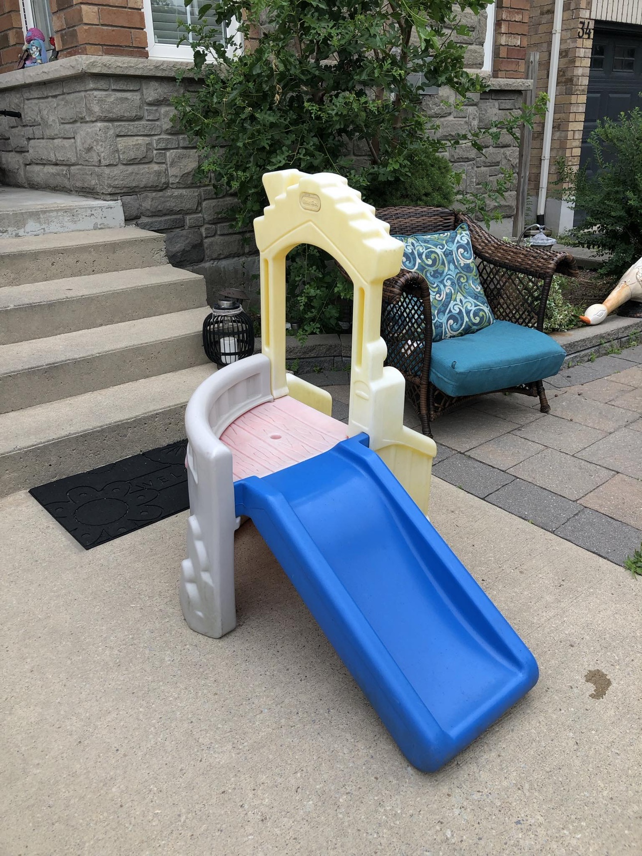 Toddler climber with slide thumbnail