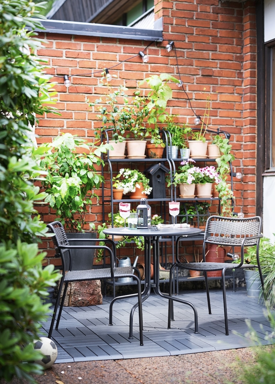 Bistro patio table and chairs - photo 5