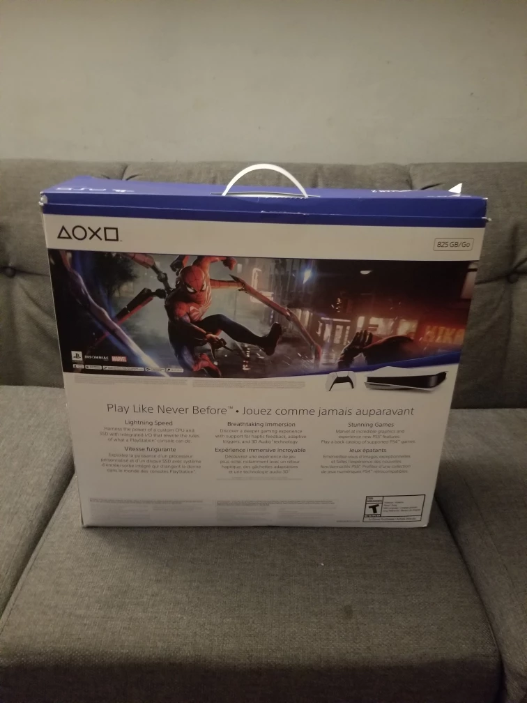 PS5 Spiderman 2 Edition (New Open Box) - photo 2