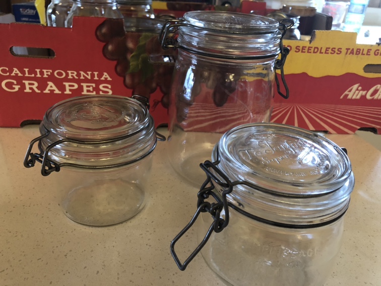 Le Parfait,  made in France —-  “Clip Top Jars” in NE YEG image indicator(5)