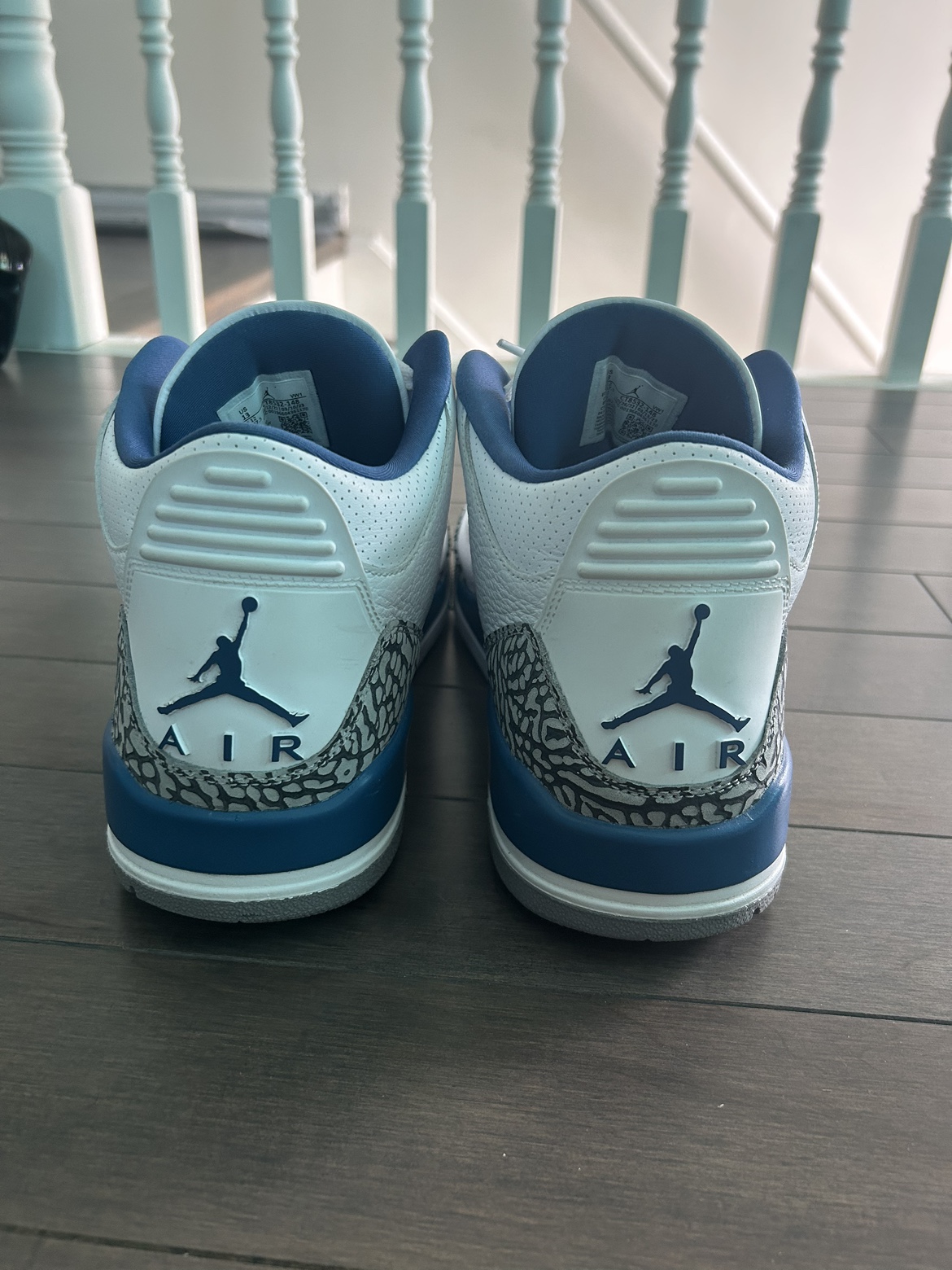 Jordan 3 Retro “Washington Wizards” - Size 13 Authentic - photo 4