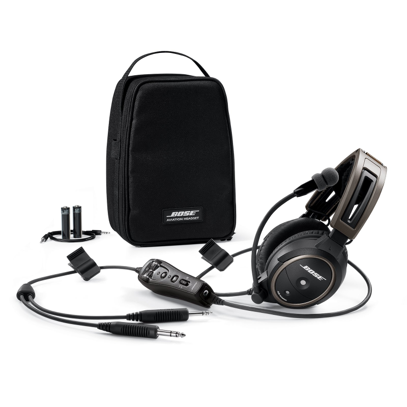 Bose A20 Aviation Headset with Bluetooth Dual GA Plugs thumbnail