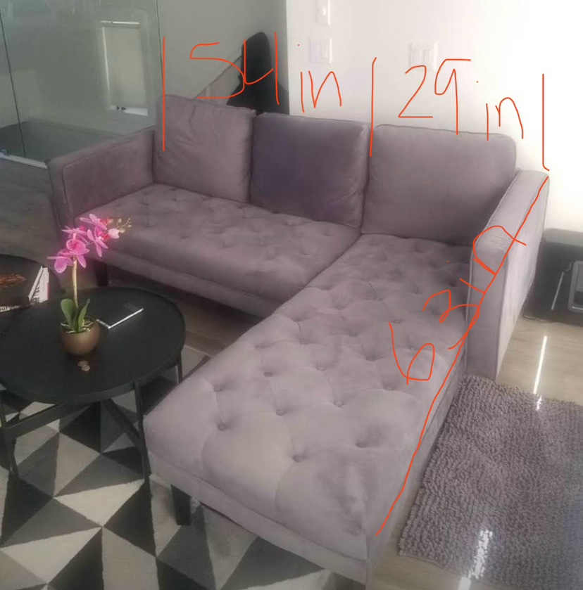L Shaped Sectional - photo 3