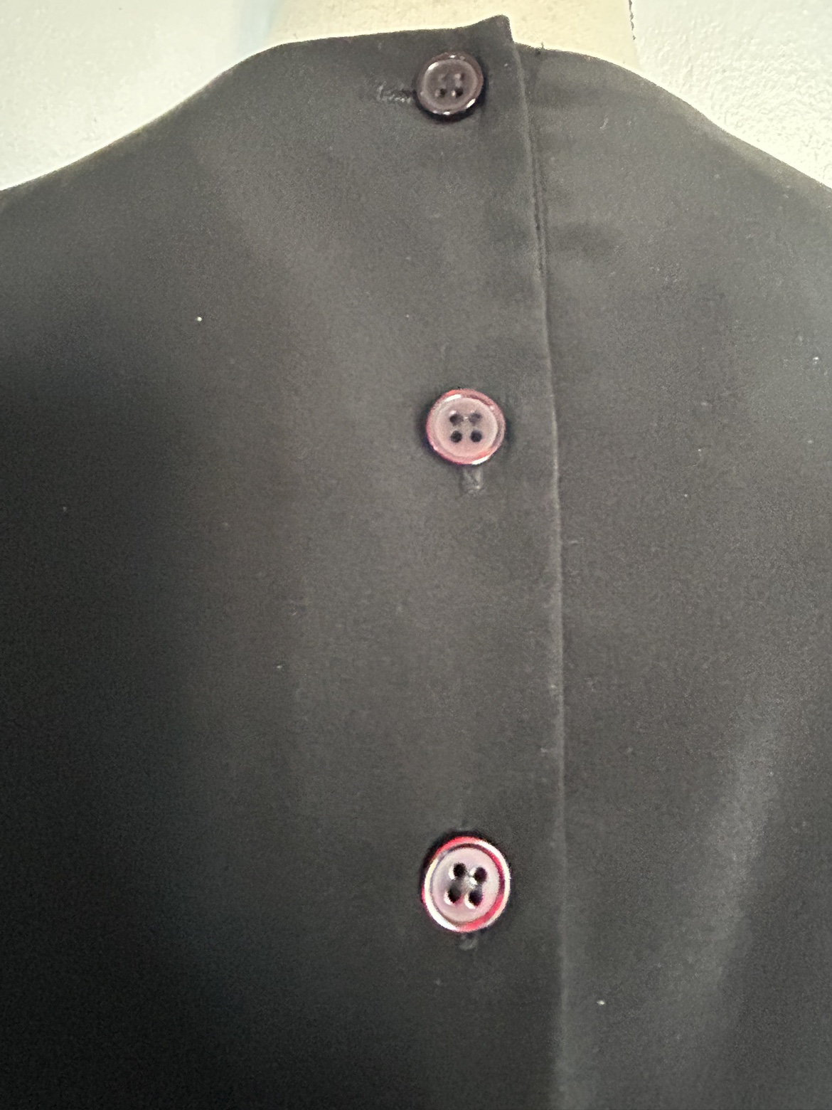 Black, Shortsleeve Blouse by Kasper,  Size 12 image indicator(3)