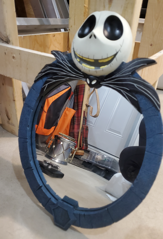 💀Jack Skellington 🤍  Nightmare Before Christmas🖤wall mirror - photo 2
