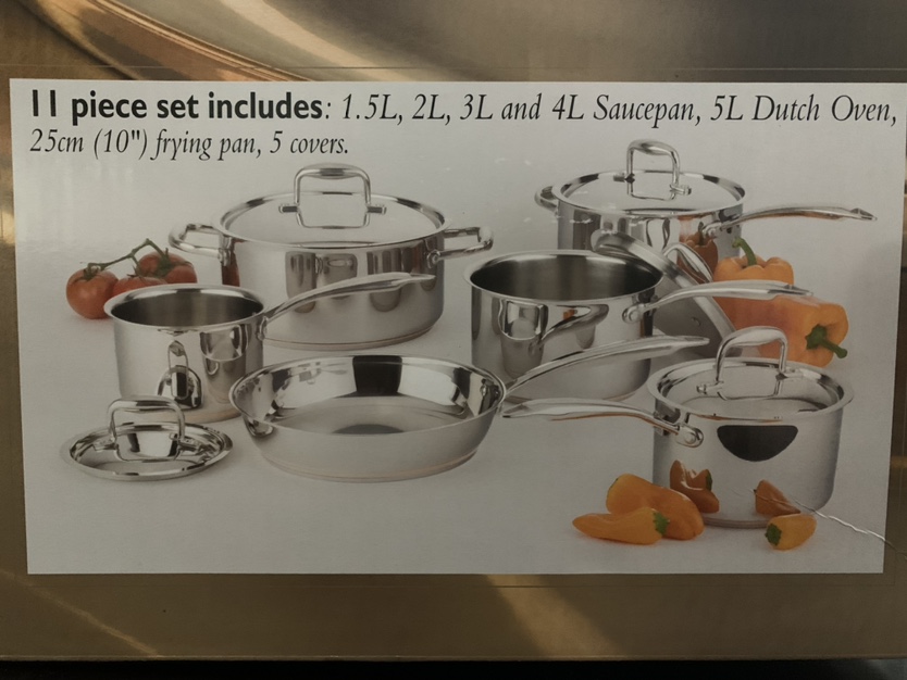 Paderno Copperline 11 Piece Cookware Set - photo 2