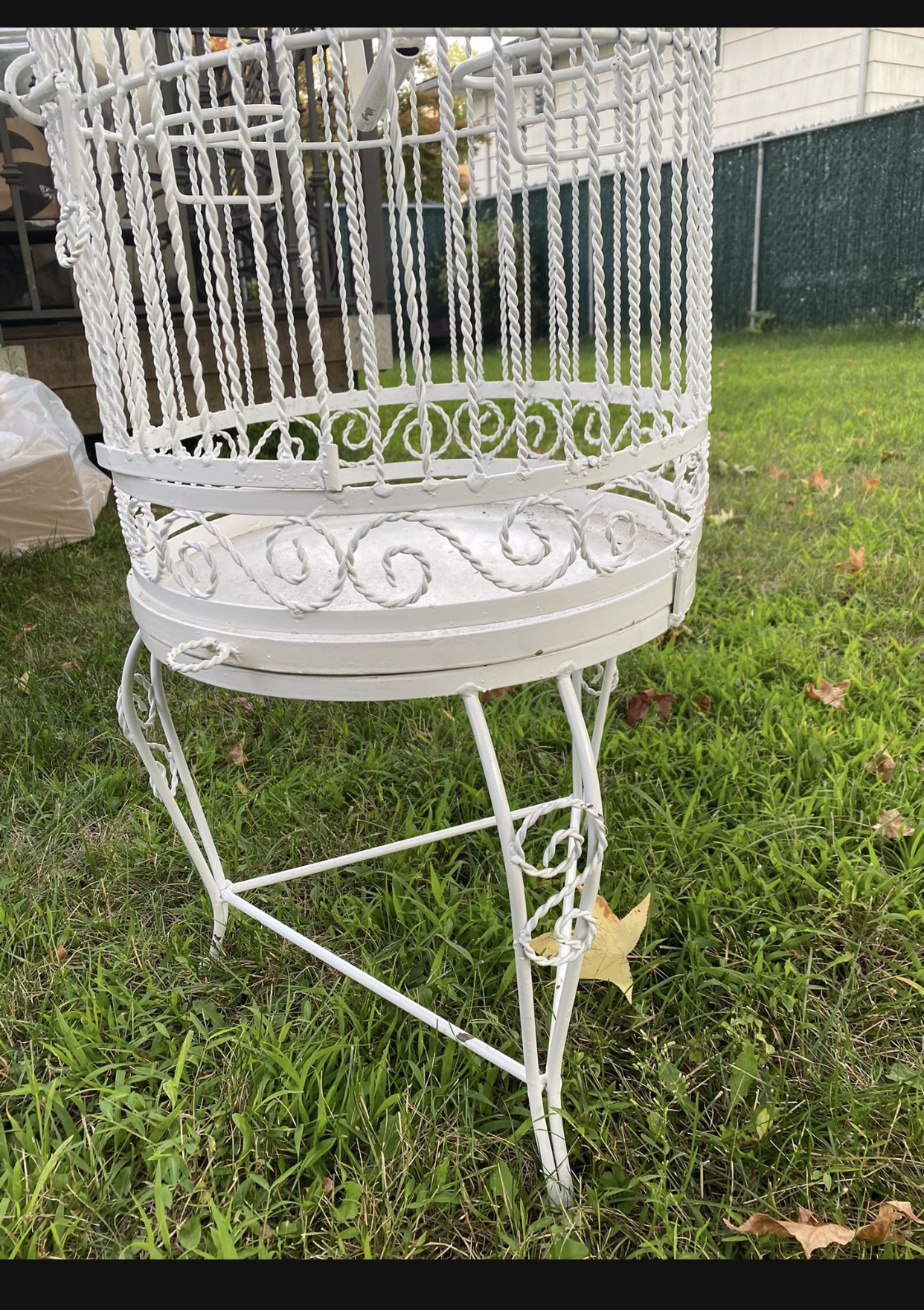 Bird cage bridal or baby shower decoration - photo 3