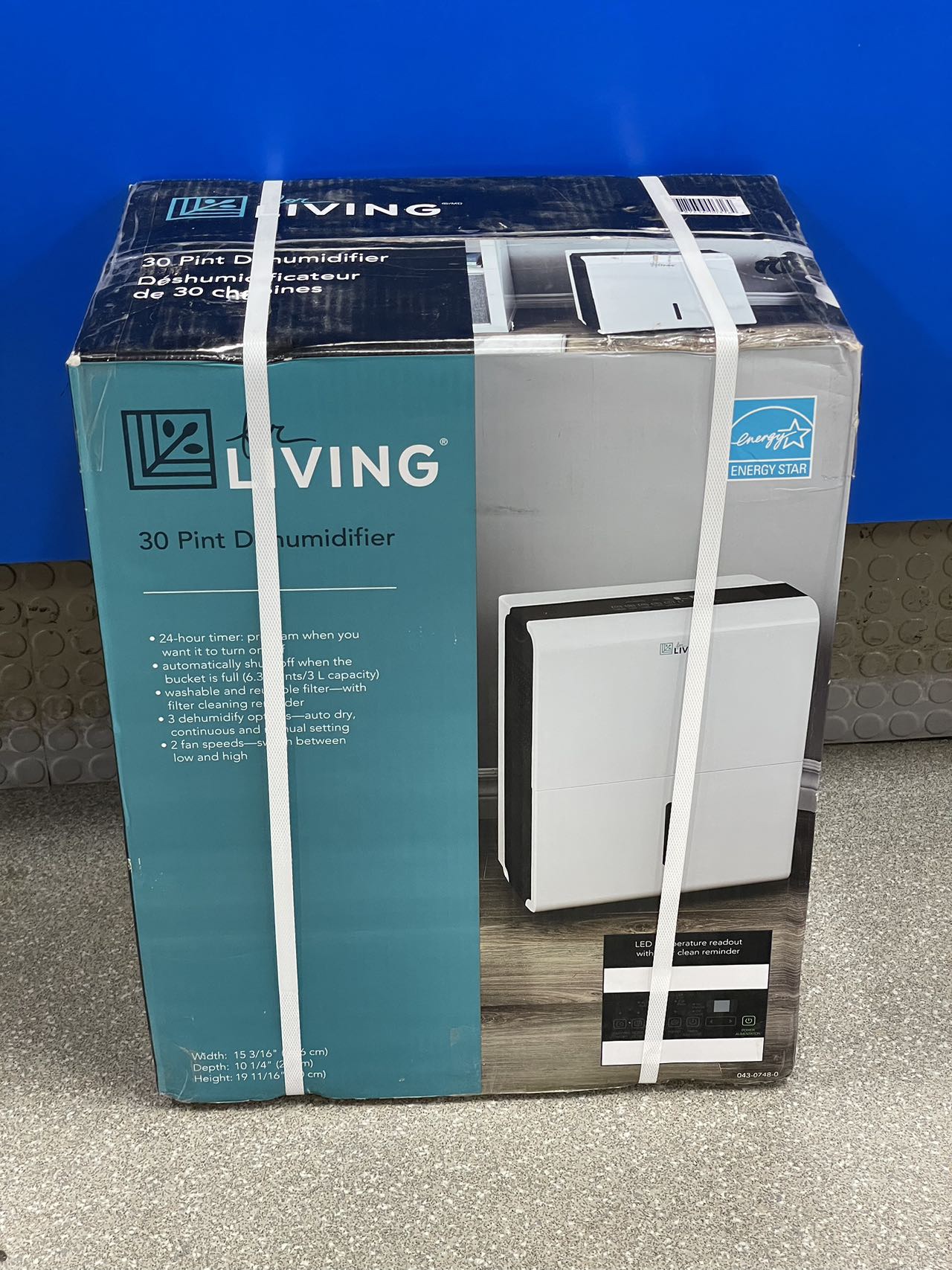 Brand new for living dehumidifier 30 pint.