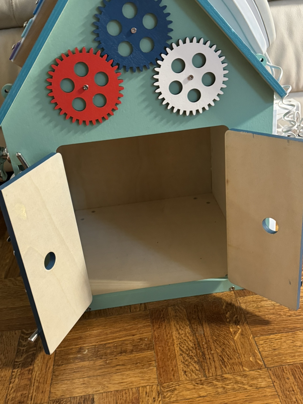 montessori wooden busy house for chilsrwn - photo 4
