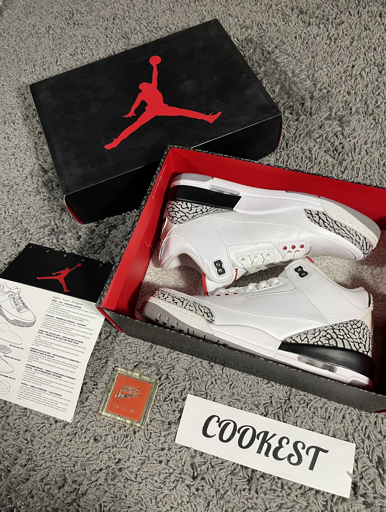 2013 Jordan 3 White Cement 88 Dunk Contest image indicator(2)