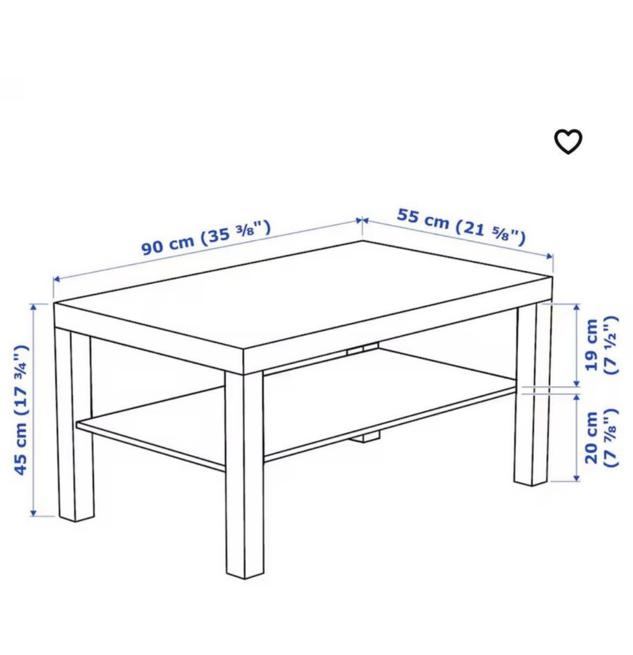 IKEA coffee table - photo 2