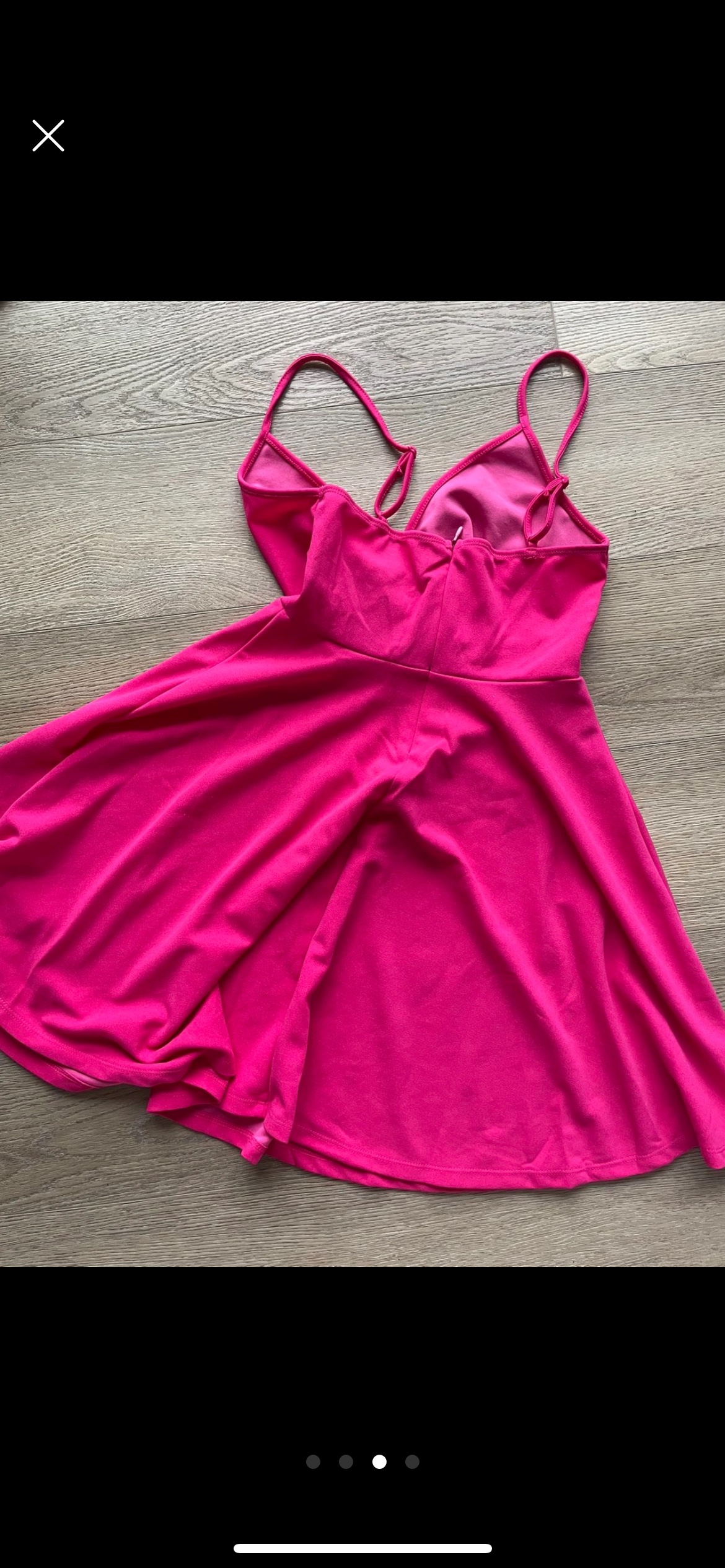 3 SHEIN dresses, pink and white image indicator(6)