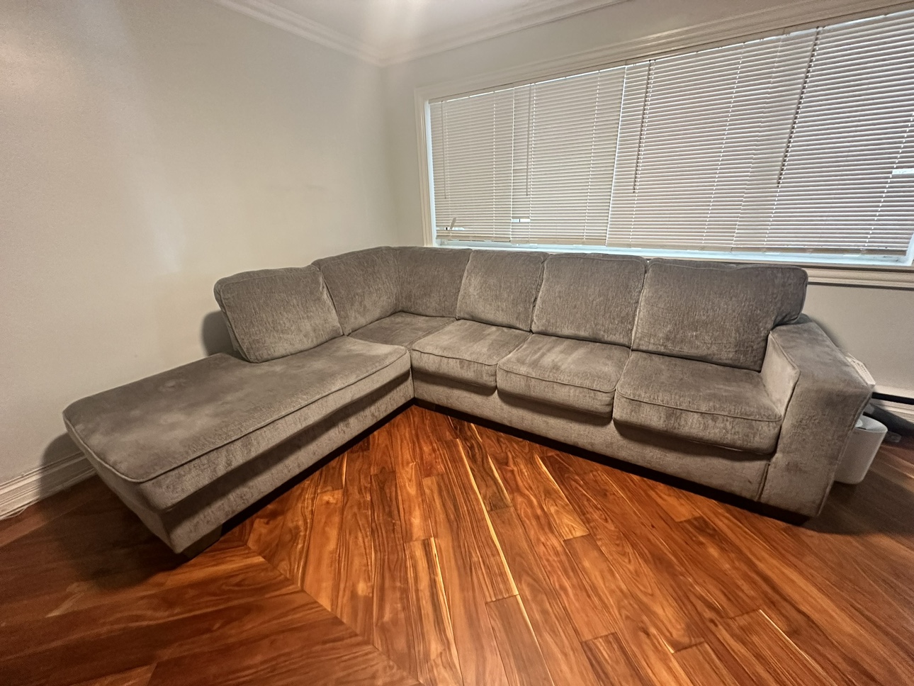 Gray Sectional like new