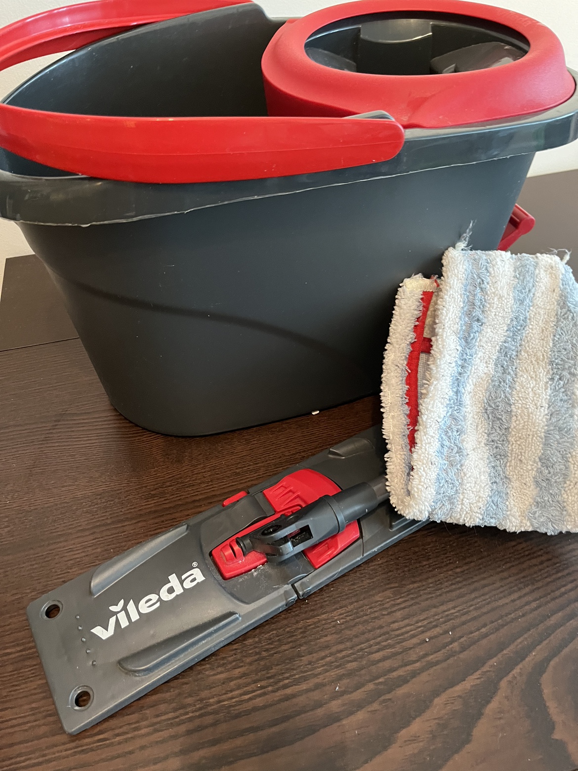 Vileda Ultramat Turbo Flat Mop and Bucket Set