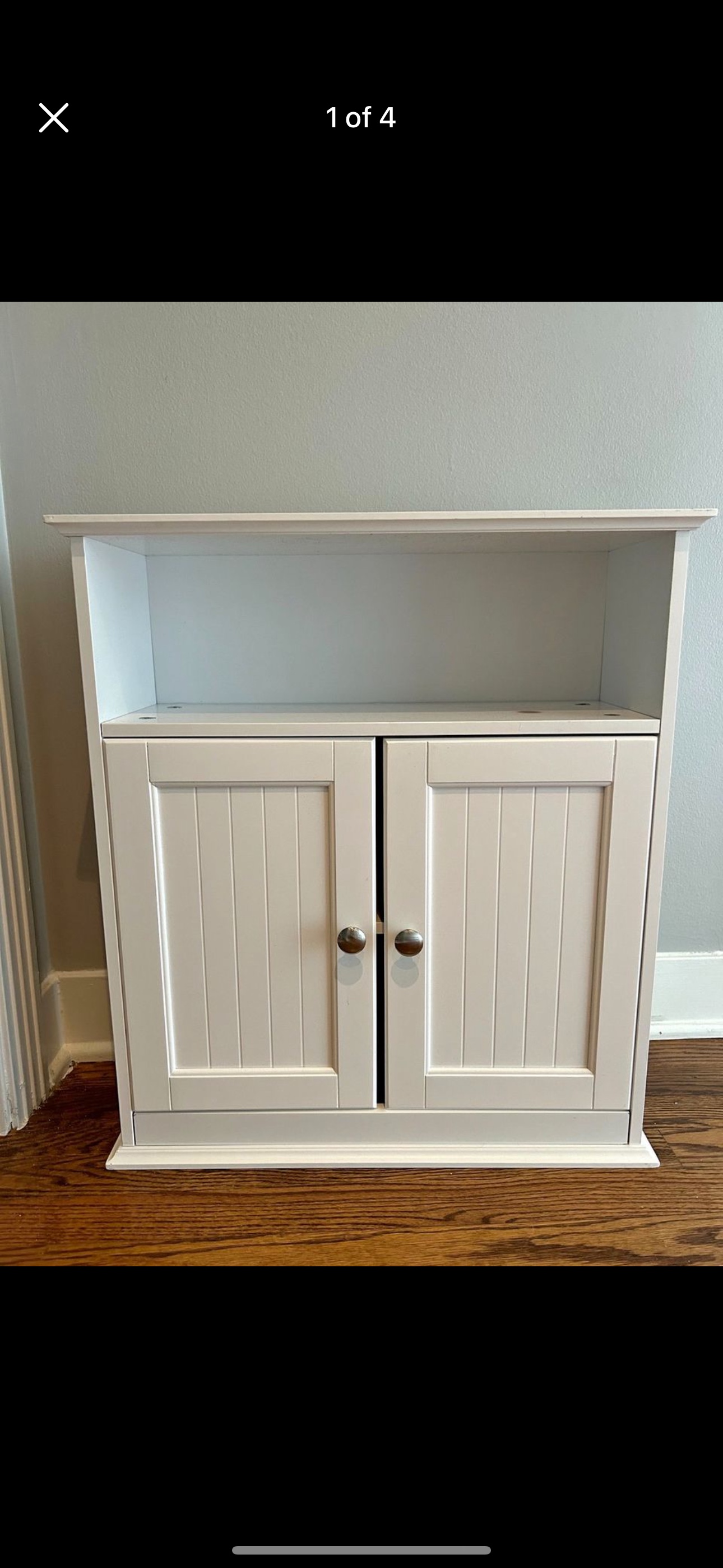 White medicine cabinet