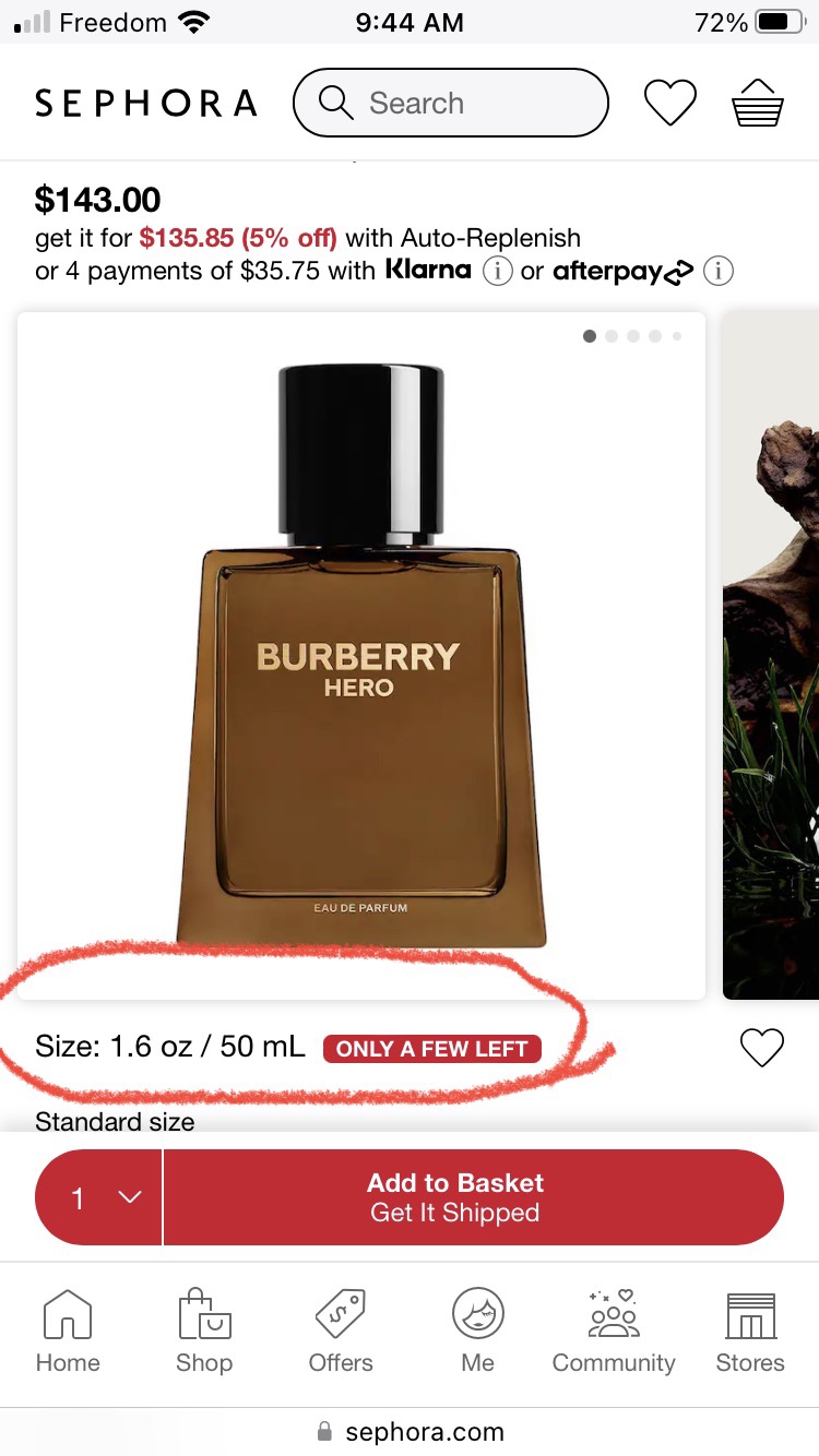 Burberry HERO 50 ml edp - photo 4