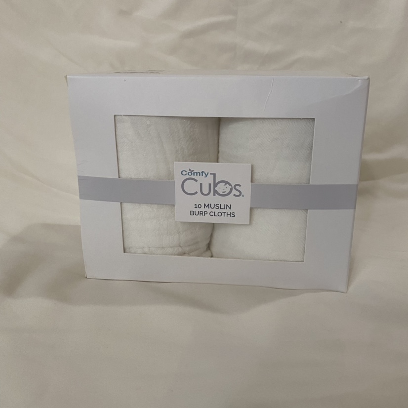 Baby burp cloth thumbnail