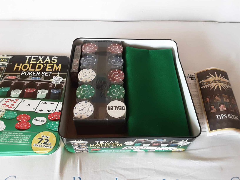 NEW Texas hold'em poker Card set ⚽ image indicator(3)