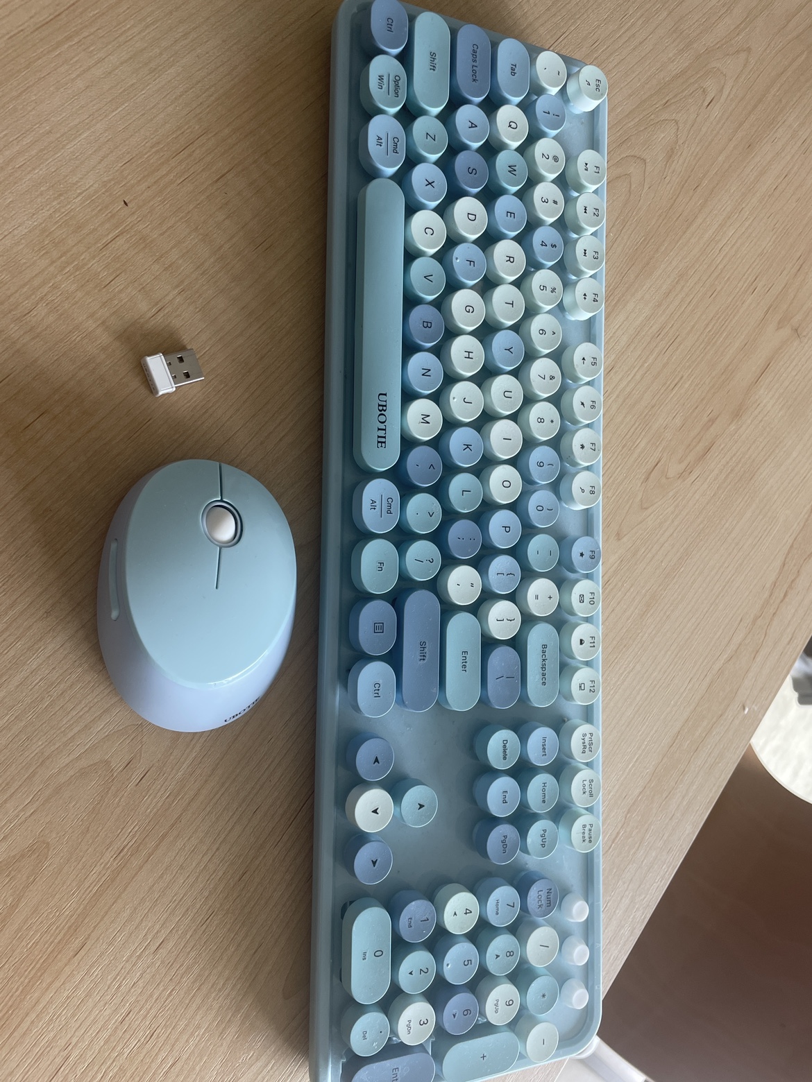 Colorful Mechanical Keyboard & Mouse Set