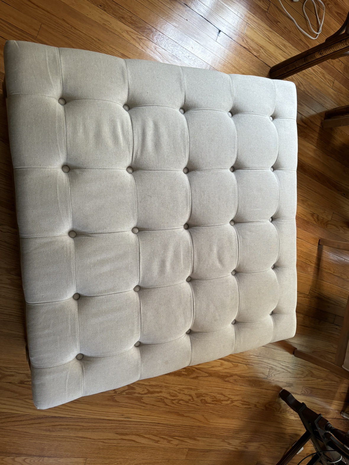 Square ottoman coffee table - photo 2