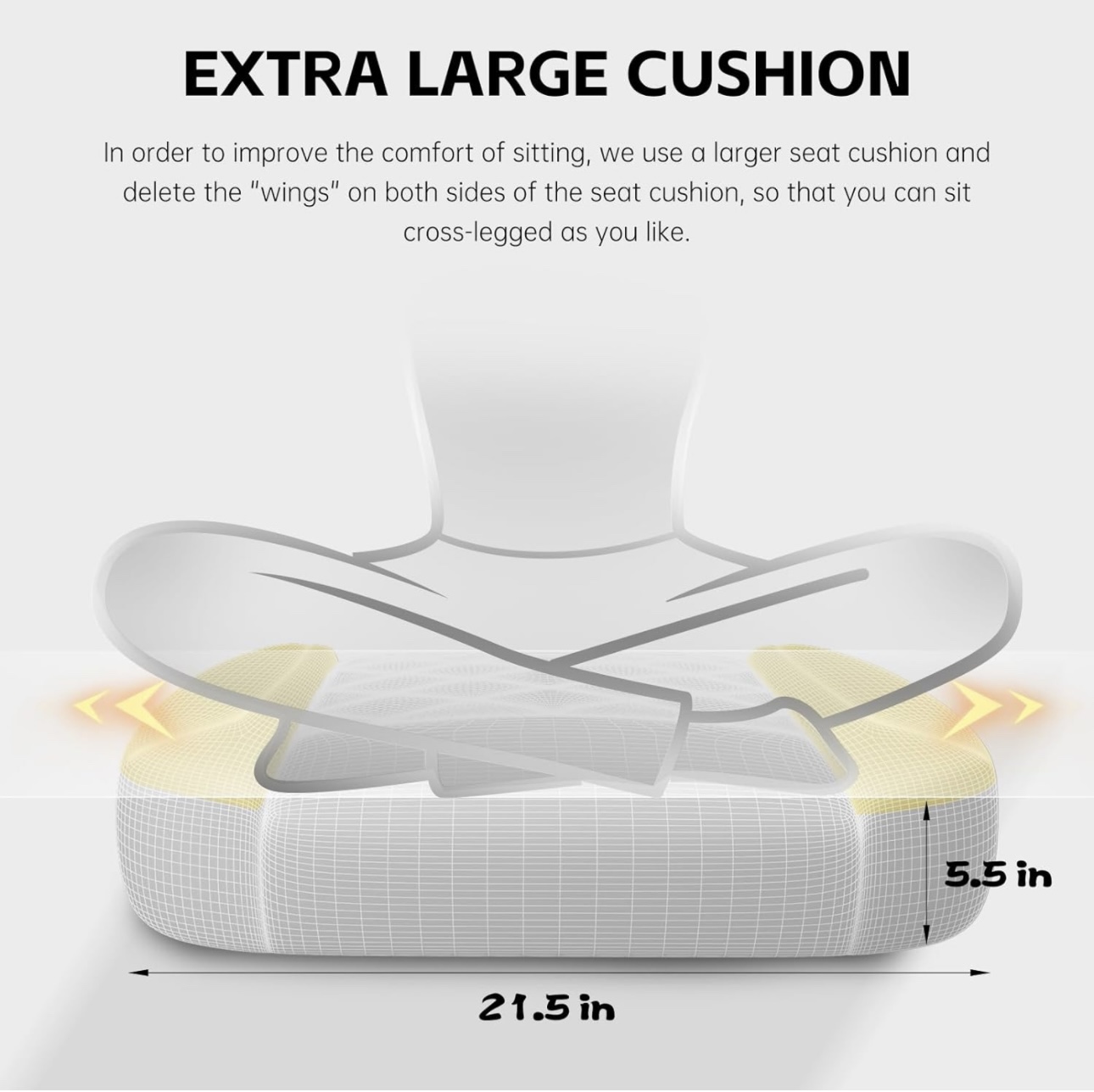 Gaming Chair with Footrest - photo 4