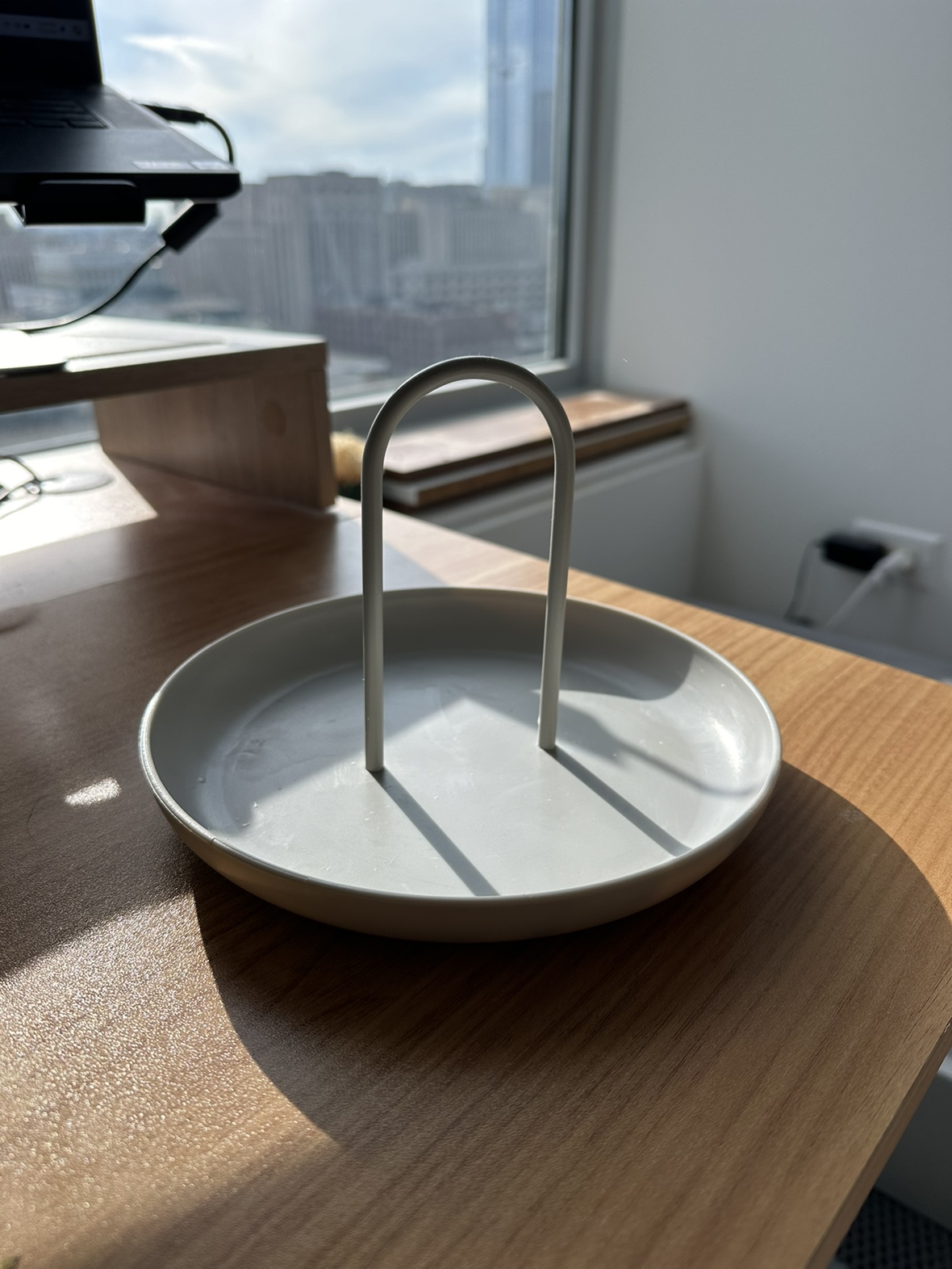 Grey Decorative Tray