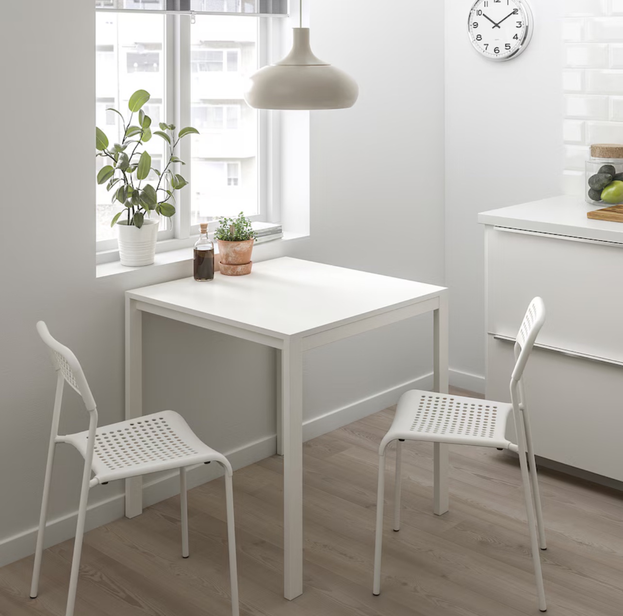 IKEA Kitchen Table With Two Chairs - photo 2