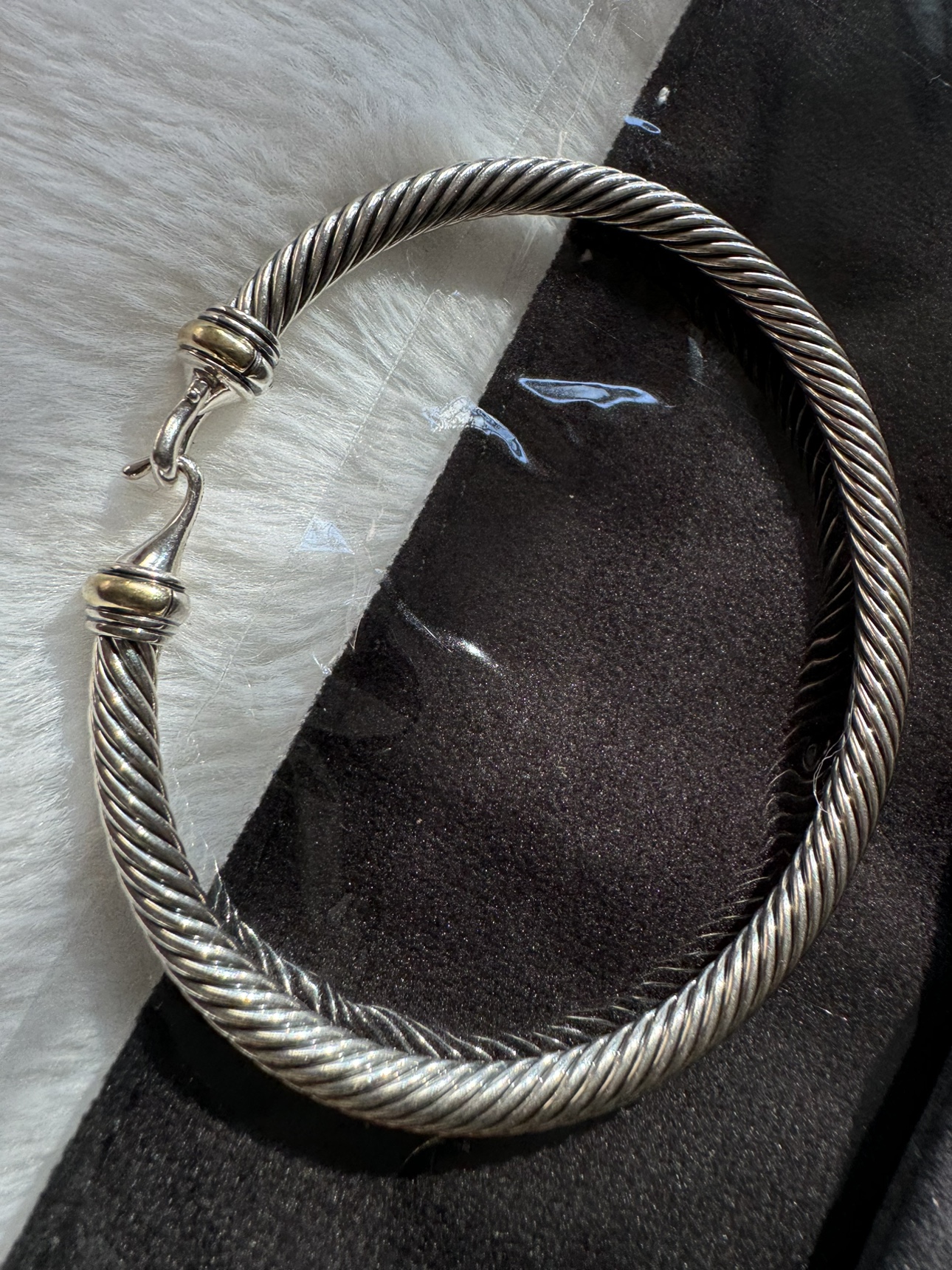 ⚽️David Yurman Cable & Buckle Bracket - Authentic