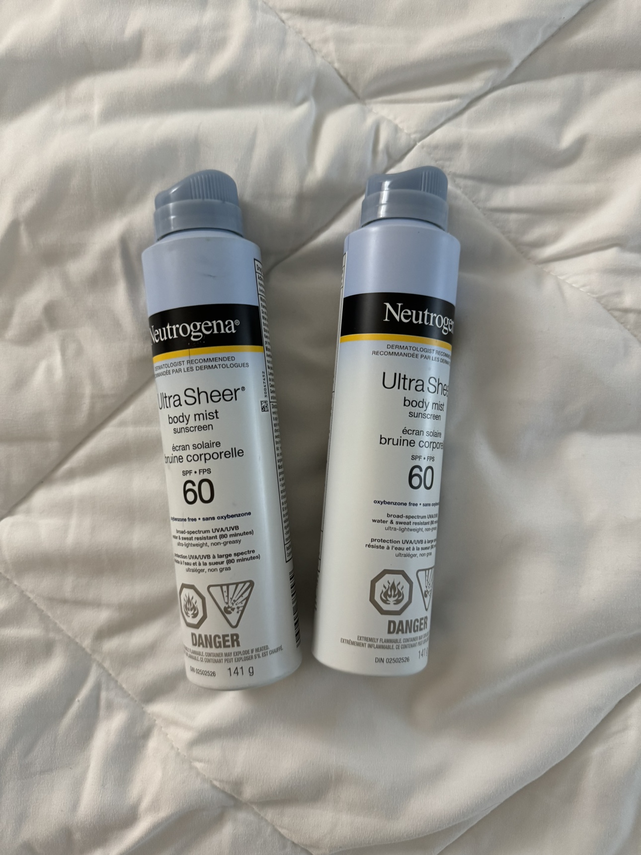 Neutrogena Ultra Sheer sunblock mist PICK UP ONLY