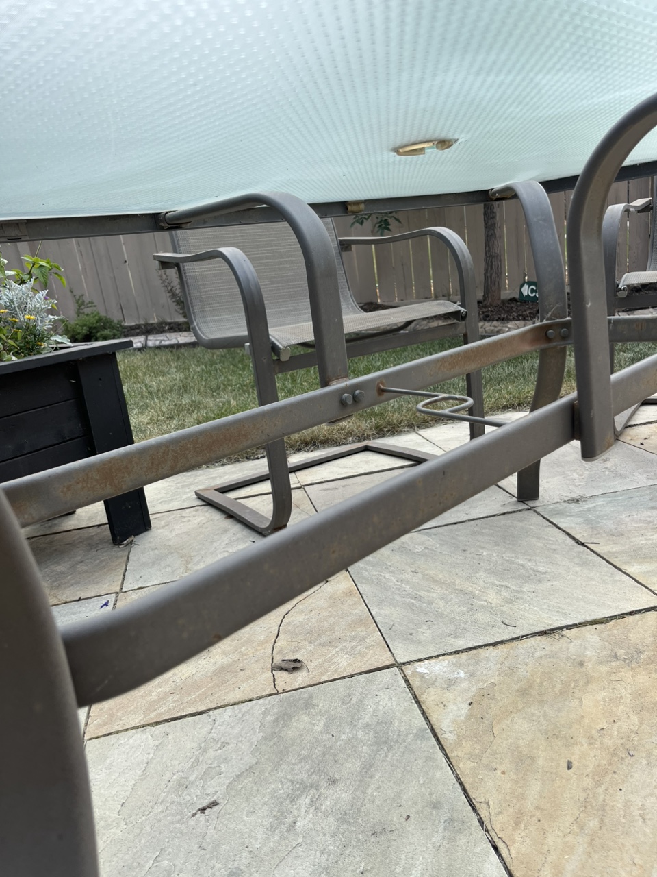 7 Piece Outdoor Patio Set #freecycle image indicator(3)