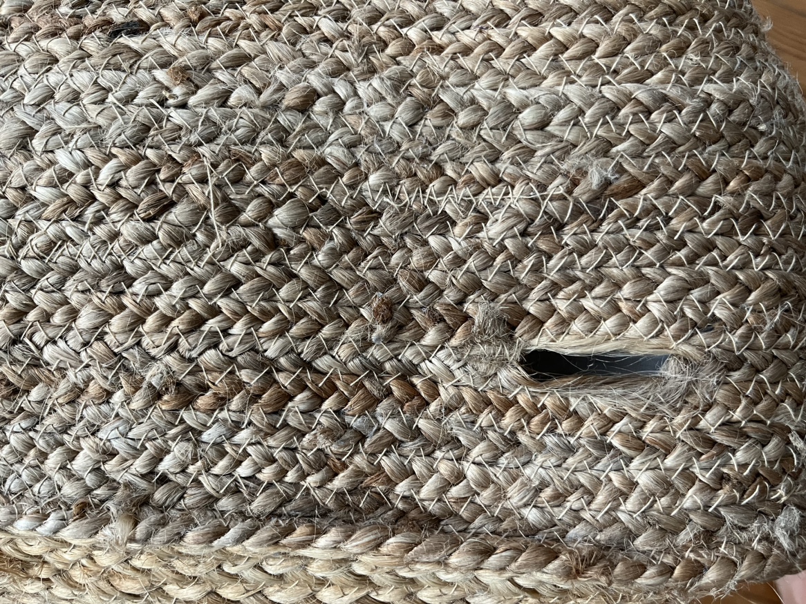 Structube Woven Floor Cusion - photo 5