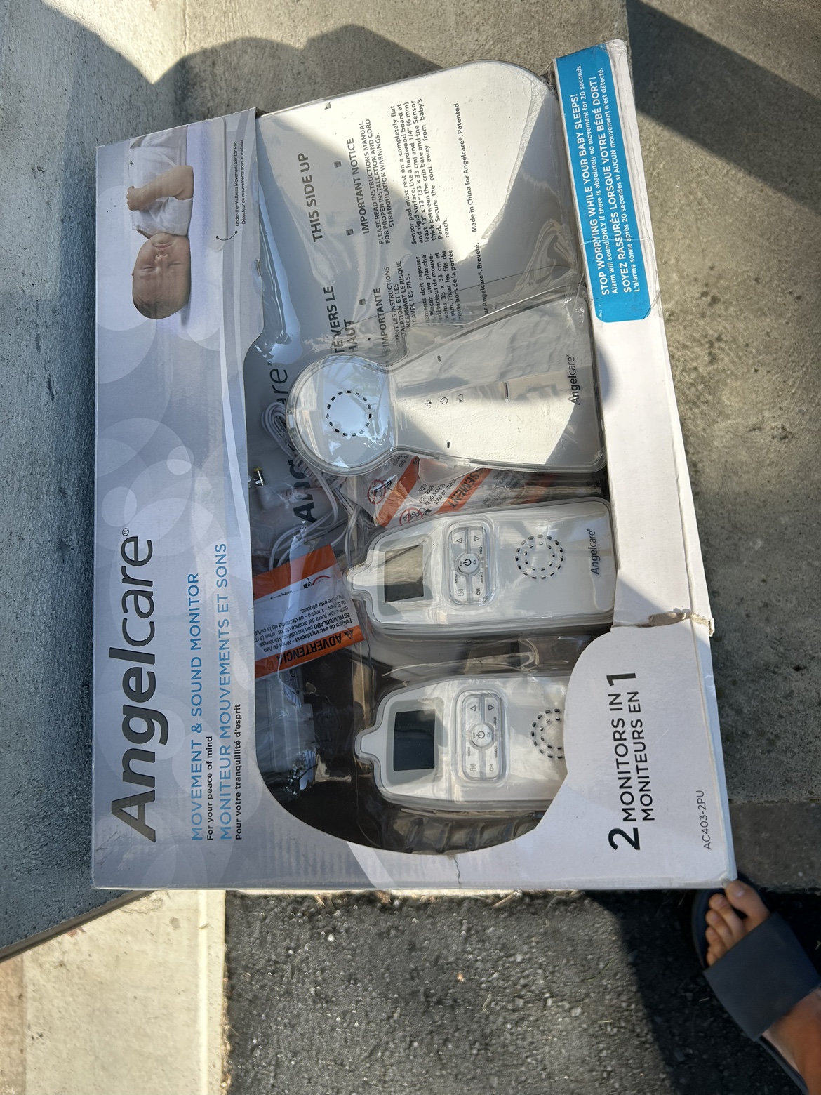 Baby Monitor Angel Care new in box unused image indicator(6)