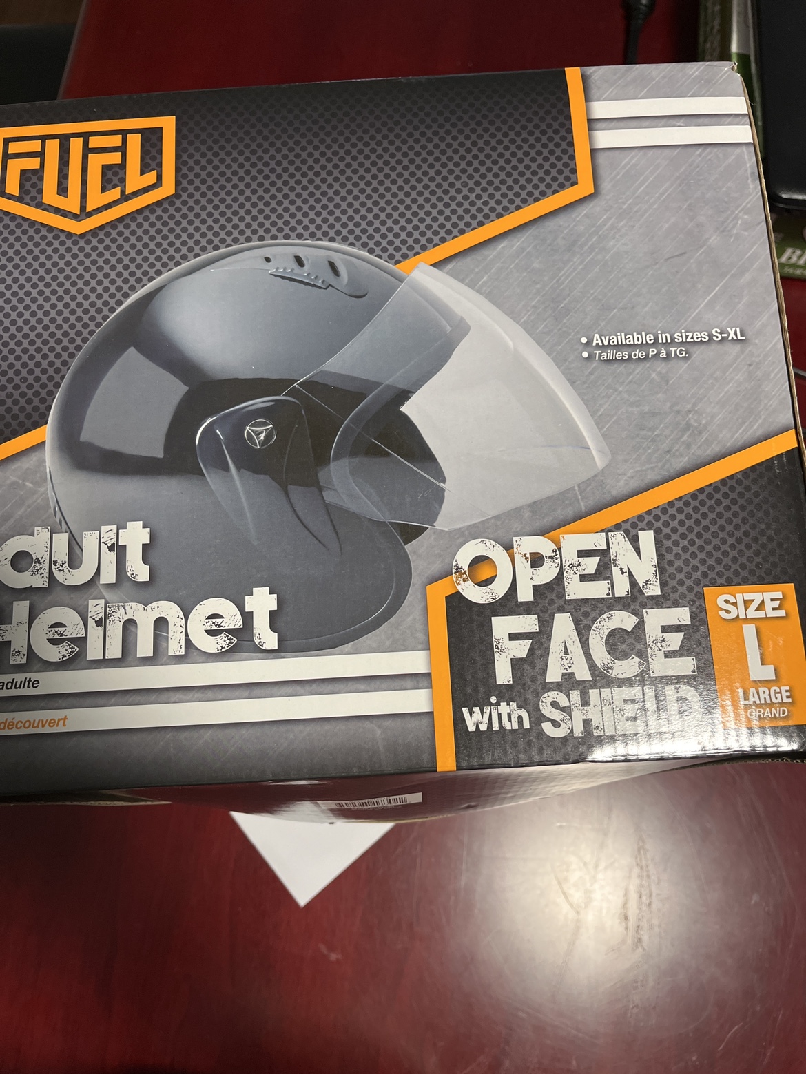 Fuel adult Helmet L size SH-WS0016 image indicator(2)
