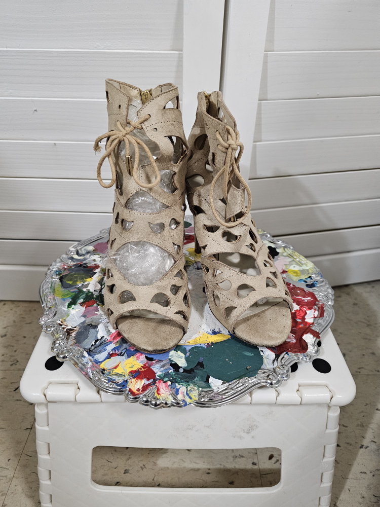 Aldo cotout stile beige boots - photo 3