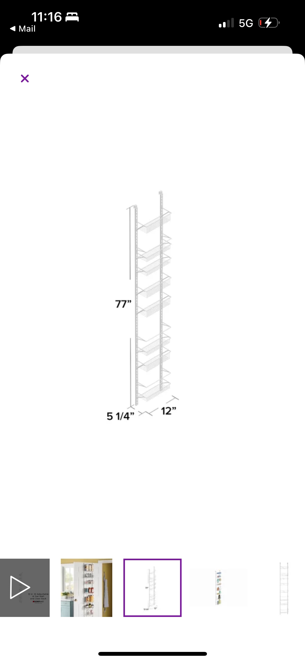Hang on Door Organizer image indicator(5)