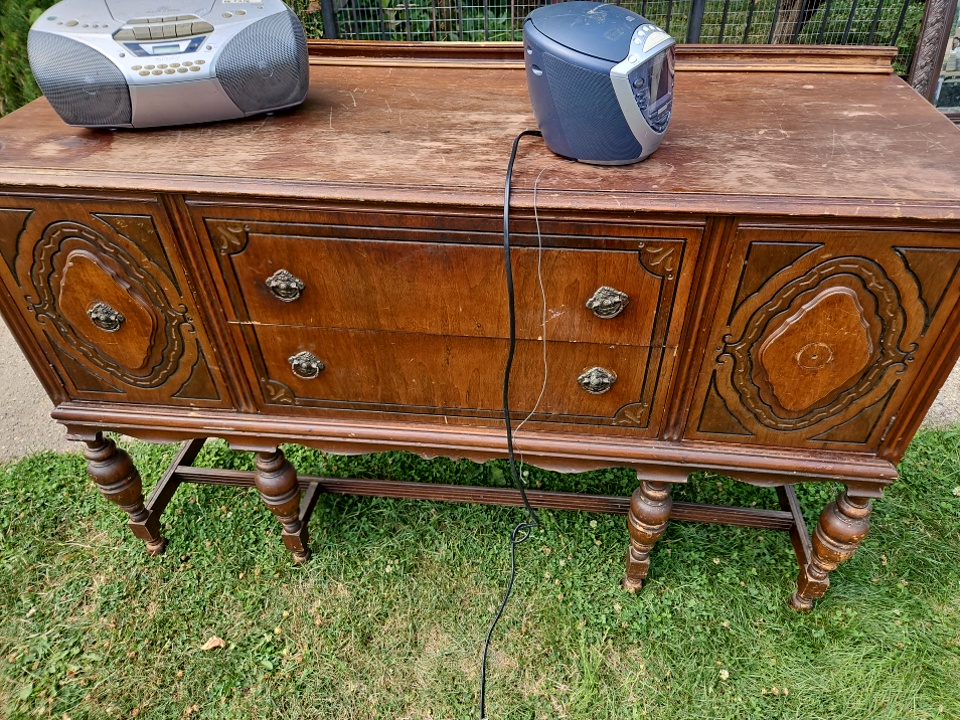vintage buffet cabinet
