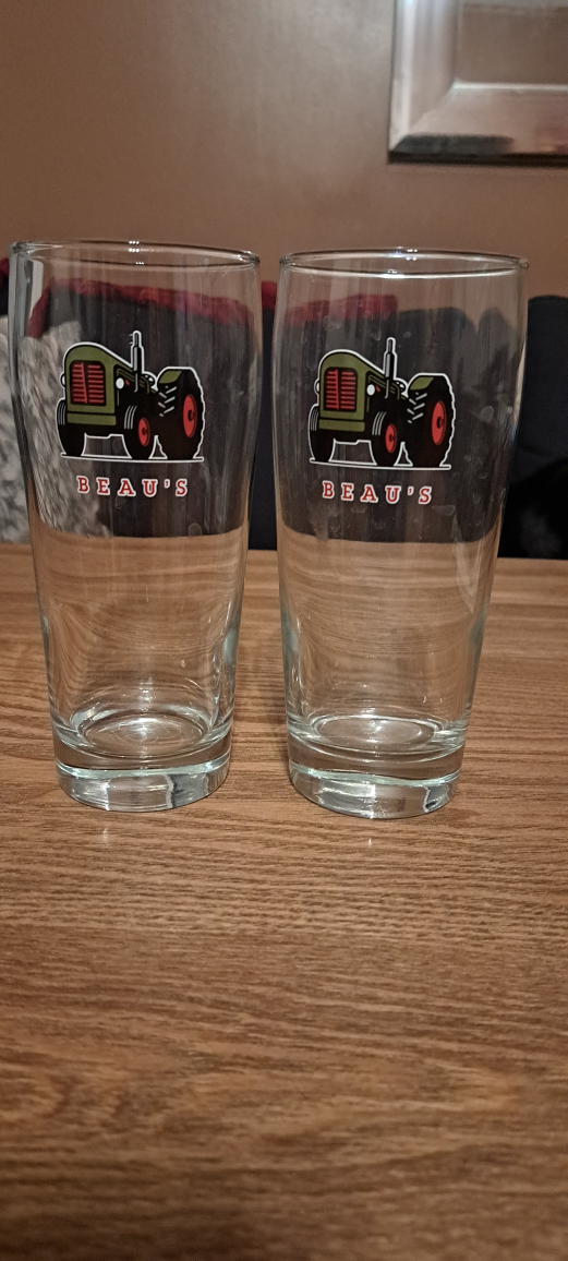 Pint Glasses x2