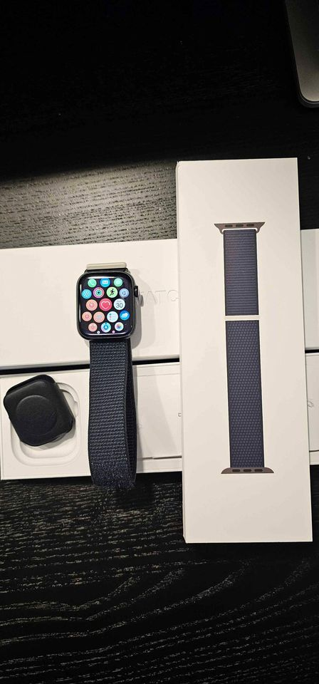Apple Watch Series 9 GPS 45mm Midnight Blue with Strap - photo 2