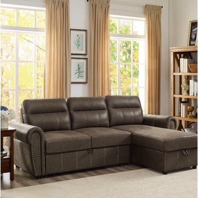 96” Reversible Sleeper Sofa & Chaise - photo 4