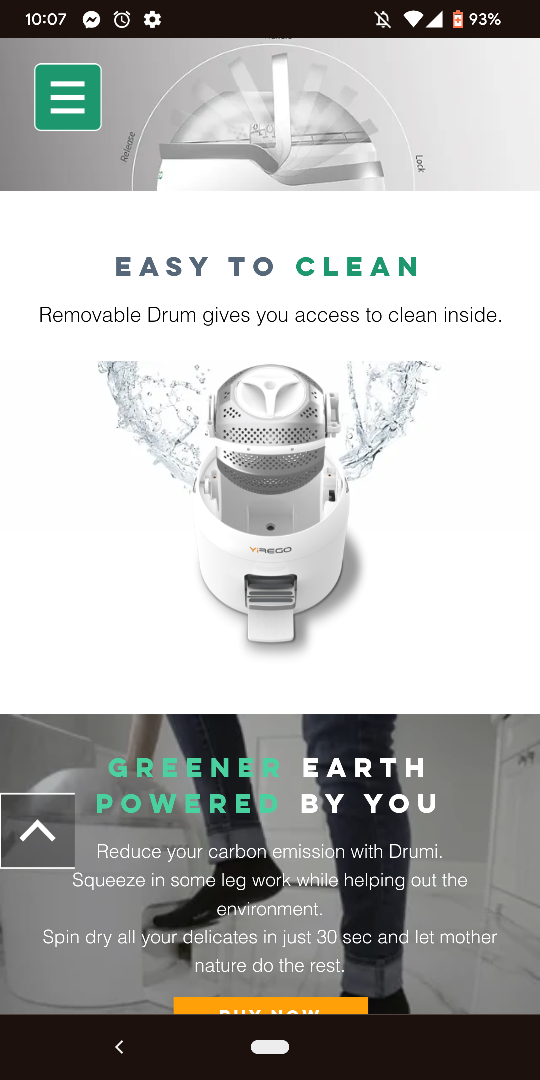 Yirego Drumi Portable Washer Non Electric image indicator(3)