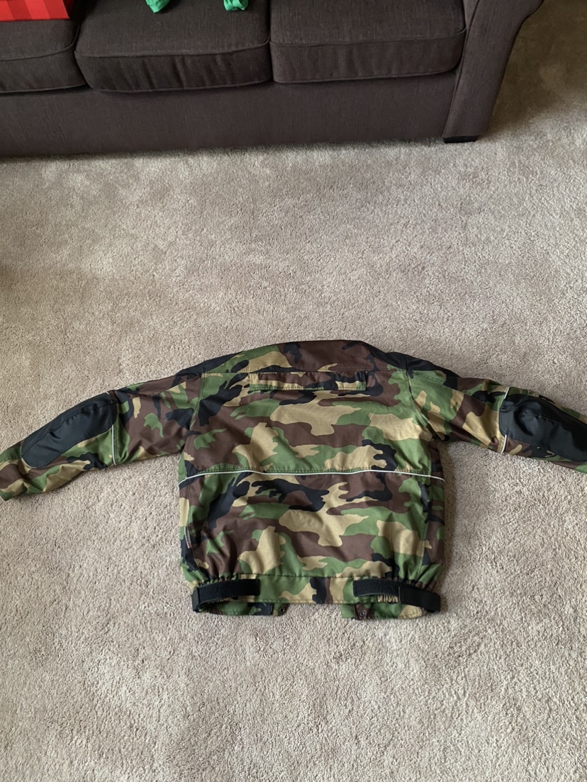 Mens XL motorcycle jacket, - photo 2