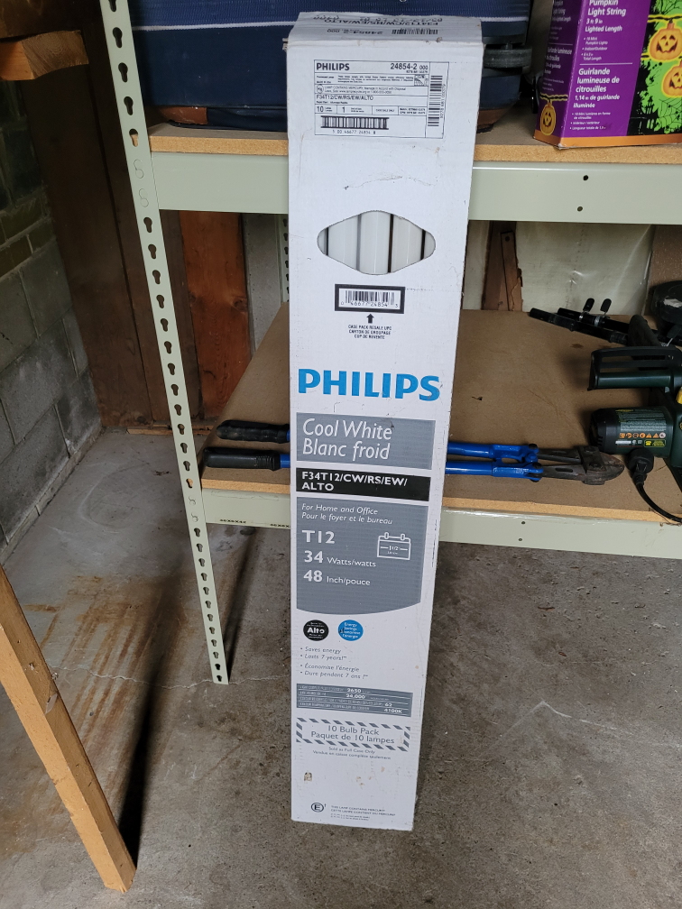 Philips Cool White Fluorescent Light Bulbs