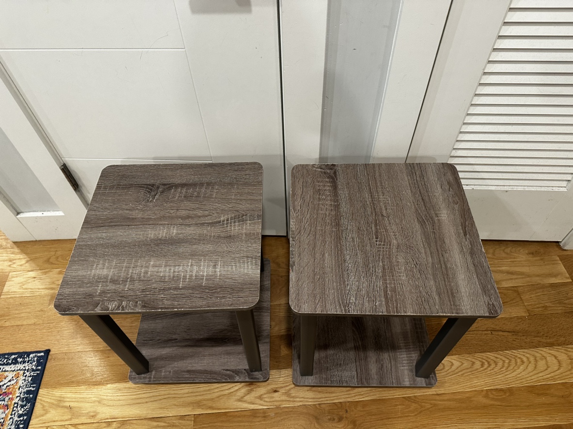 Side tables from walmart