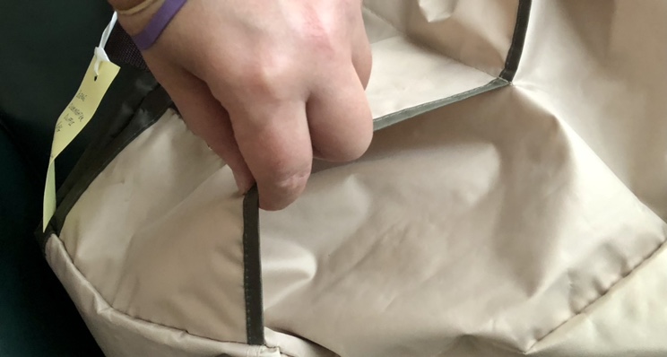 Lightweight Nylon Tote Bag located in MW image indicator(5)